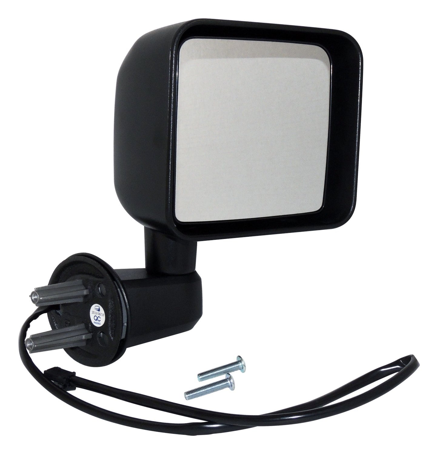 Right Power, Heated, Manual Folding Mirror for 2015-2018 Jeep JK Wrangler RHD Crown Automotive