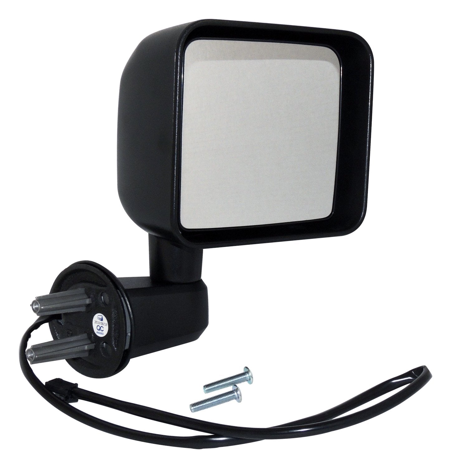 Right Power, Heated, Manual Folding Mirror for 2015-2018 Jeep JK Wrangler RHD Crown Automotive