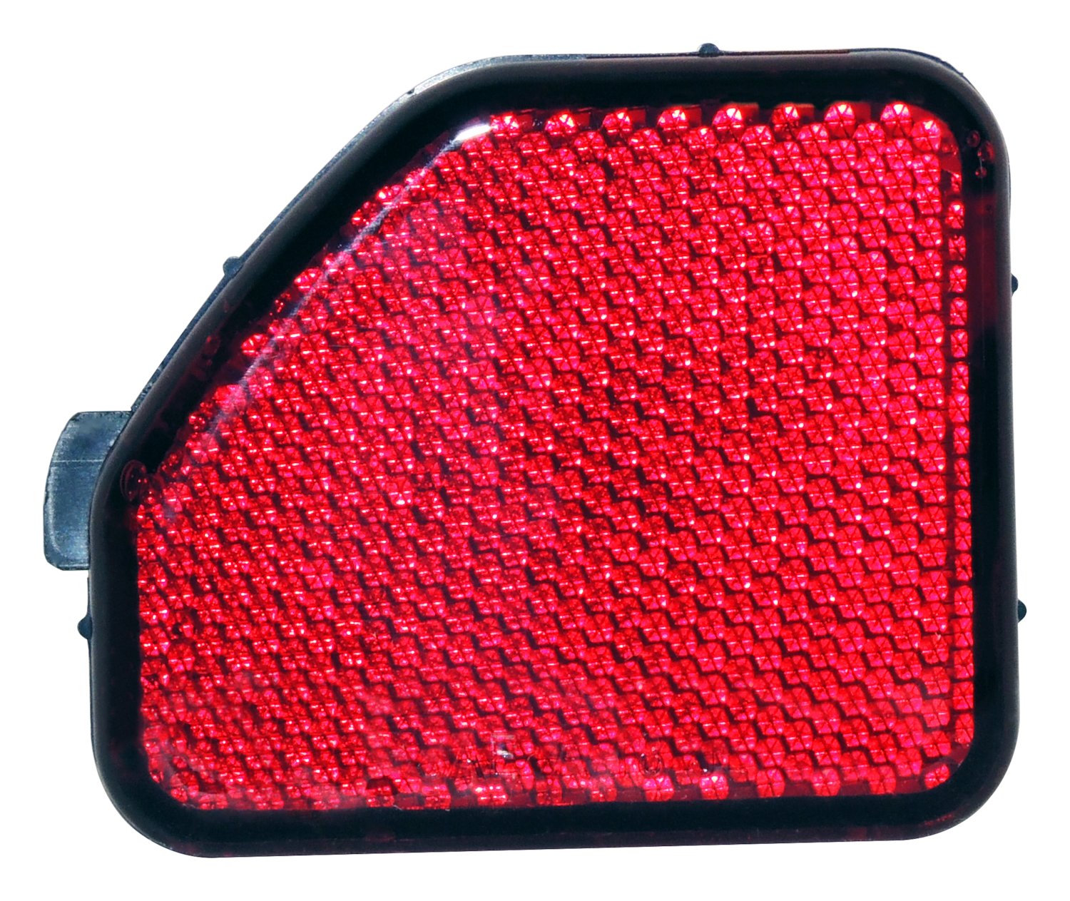 Right Rear Fascia Reflector for 2018+ Jeep JL Wrangler, Red Plastic Crown Automotive