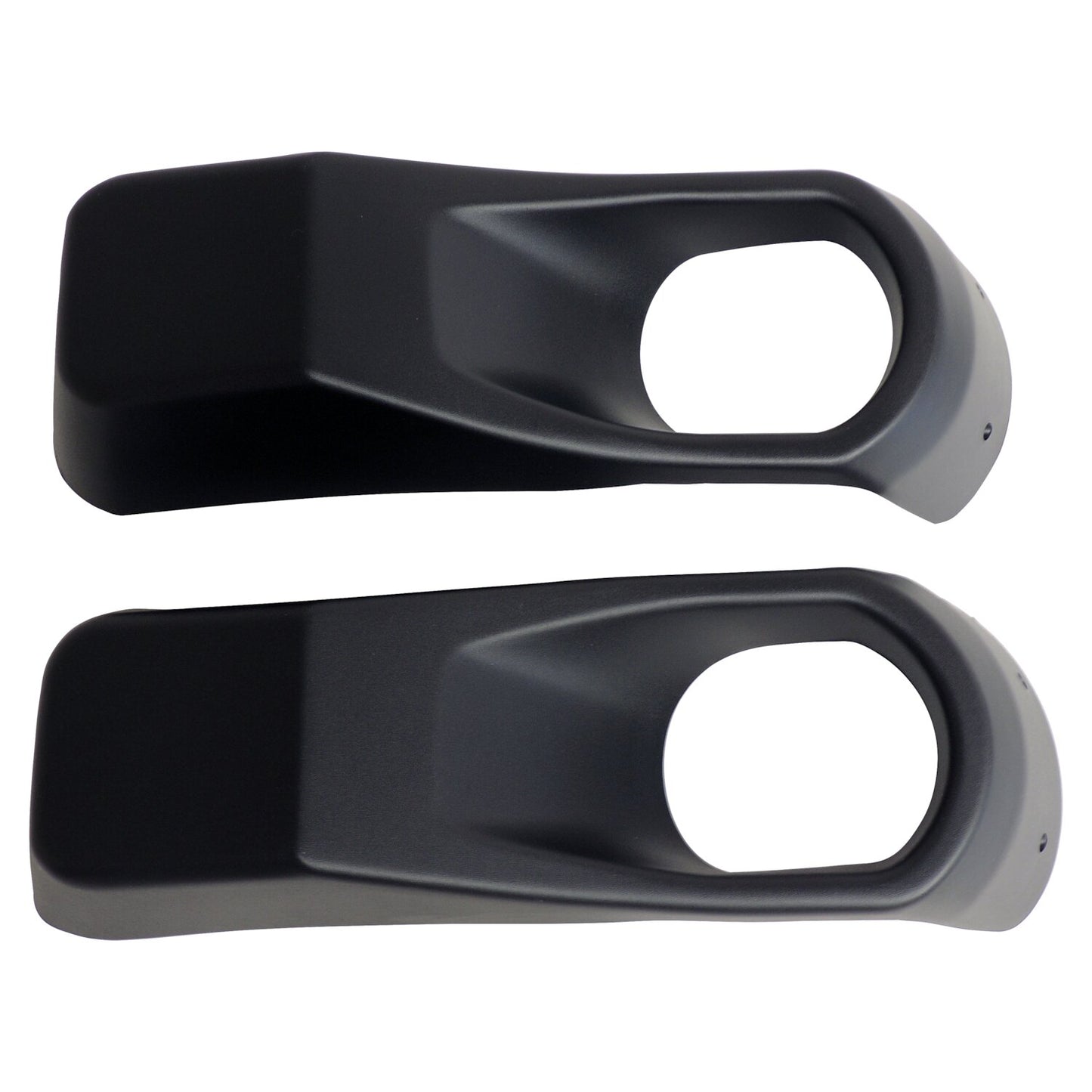 Front Fog Light Bezel Set for 2018+ Jeep JL Wrangler & 2020+ Jeep JT Gladiator Crown Automotive