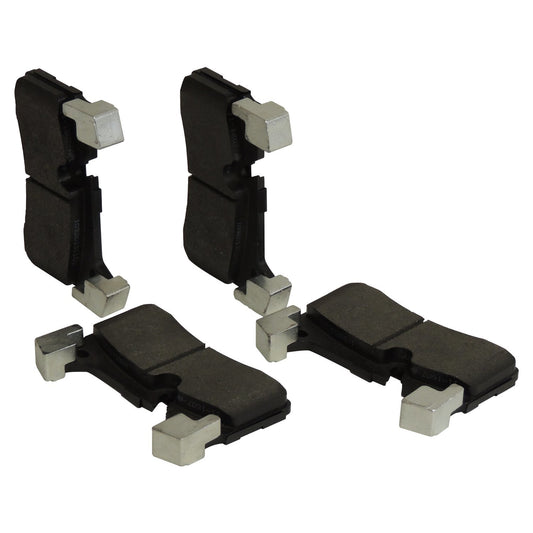 Front Brake Pad Set for 2016+ Jeep WK Grand Cherokee w/o Trackhawk Pkg w/ SRT Crown Automotive