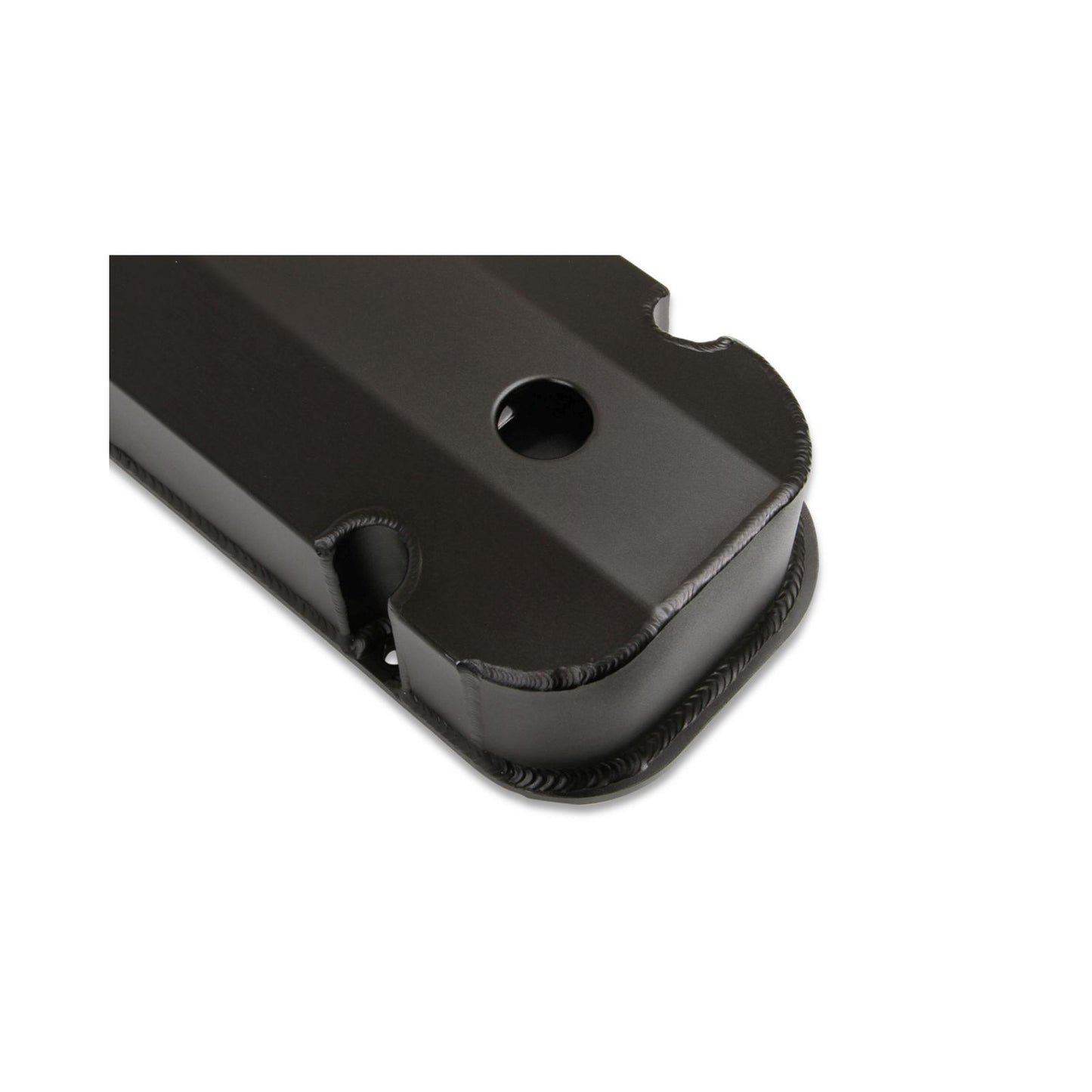 Fabricated Aluminum Valve Covers Black Finish Fits 1965-2000 Chevrolet 396-454 Short Bolt BBC Mr Gasket-4