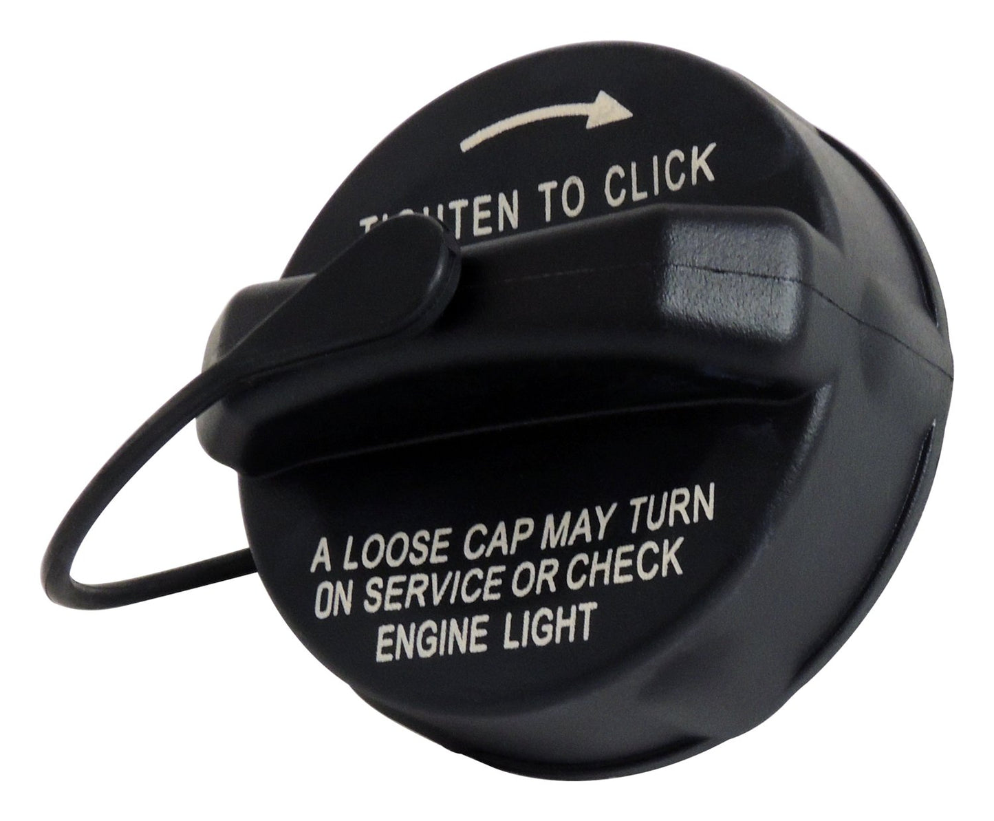 Non-Locking Fuel Cap w/ Tether for Select 2018+ Jeep JL Wrangler & JT Gladiator Crown Automotive