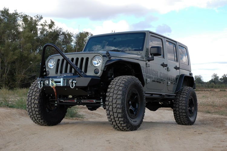 6 Inch Lift Kit M1R Jeep Wrangler Unlimited 2WD/4WD (2007-2018) Rough Country-1