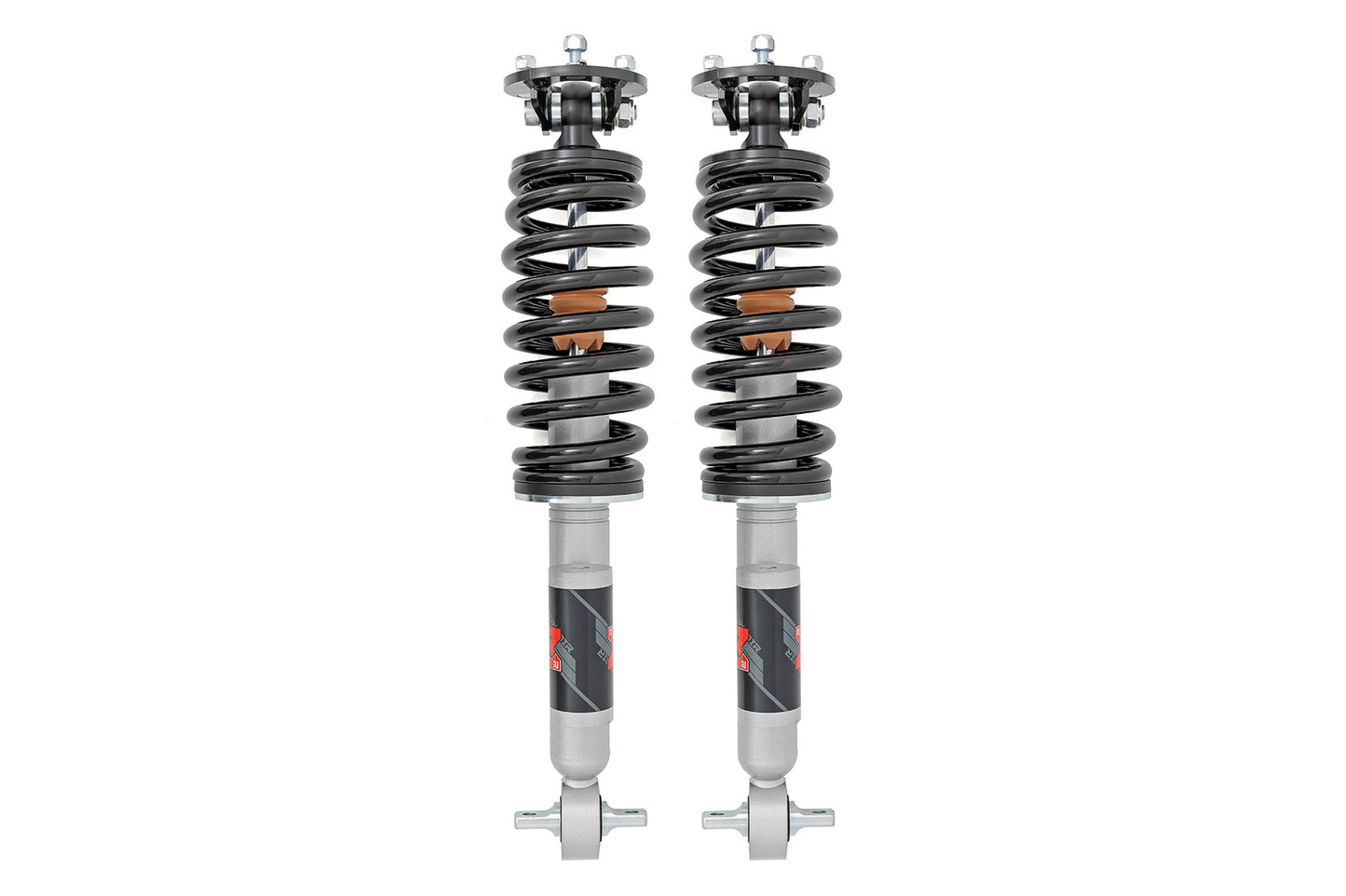 M1R Reservoir Loaded Struts Adjustable Height Front 7 Inch Ford Bronco (21-25) Rough Country-3