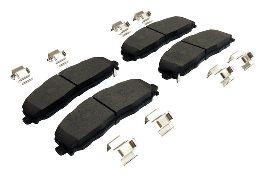 Front Brake Pad Set for 18-20 Jeep JL Wrangler w/ .95 Inch Thick Front Brake Rotors Crown Automotive