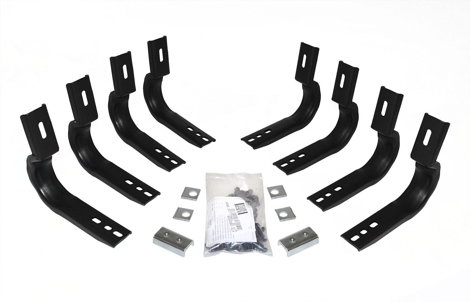 4 Inch OE Xtreme Side Steps with Mounting Brackets Kit Polished Stainless Steel 2007-2018 Silverado/Sierra 1500 2015-2018 Silverado/Sierra 2500 HD/3500 HD Go Rhino