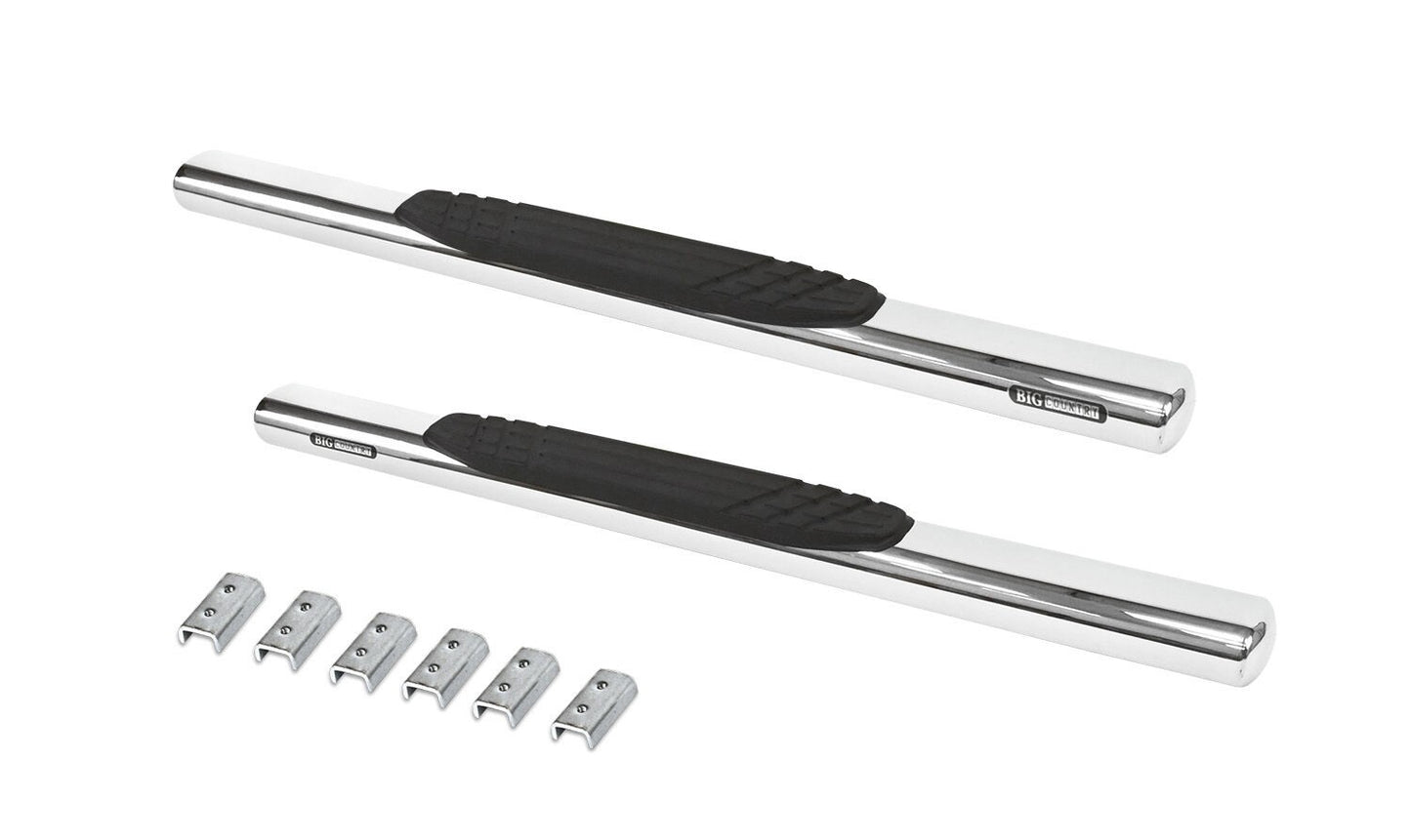 4 Inch OE Xtreme SideSteps With Mounting Bracket Kit Polished Stainless Steel 2009-2025 Dodge Ram 150/2500/3500 Go Rhino-2