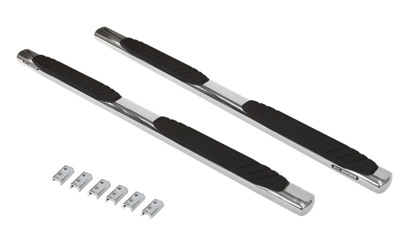 4 Inch OE Xtreme SideSteps With Mounting Bracket Kit Polished Stainless Steel 2009-2014 Dodge Ram 1500 Go Rhino-6