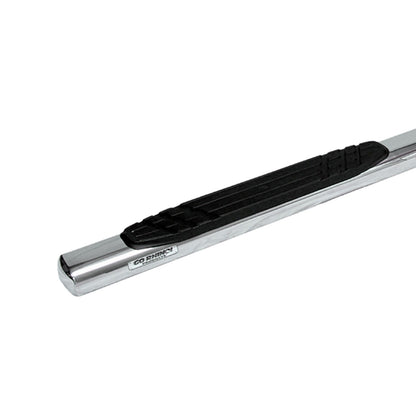 4 Inch OE Xtreme SideSteps With Mounting Bracket Kit Polished Stainless Steel 2021-2025 Ford Bronco Go Rhino-2
