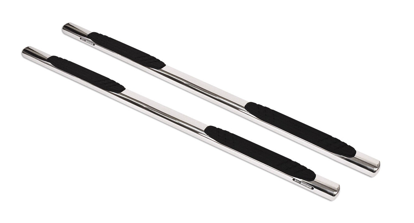 4 Inch OE Xtreme SideSteps With Mounting Bracket Kit Polished Stainless Steel 2019-2026 Ram 1500 Go Rhino-1