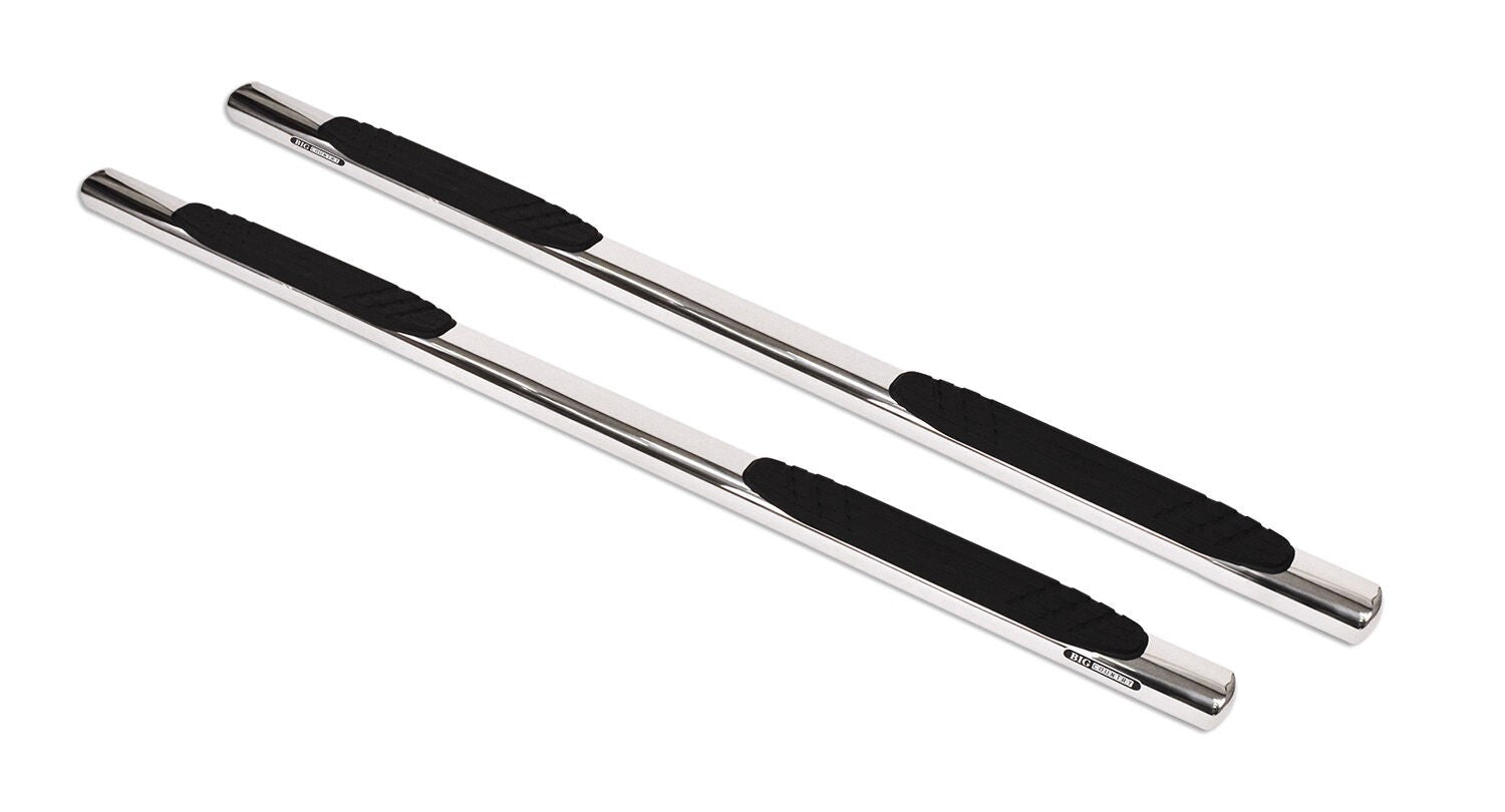 4 Inch OE Xtreme SideSteps With Mounting Bracket Kit Polished Stainless Steel 2019-2026 Ram 1500 Go Rhino-1