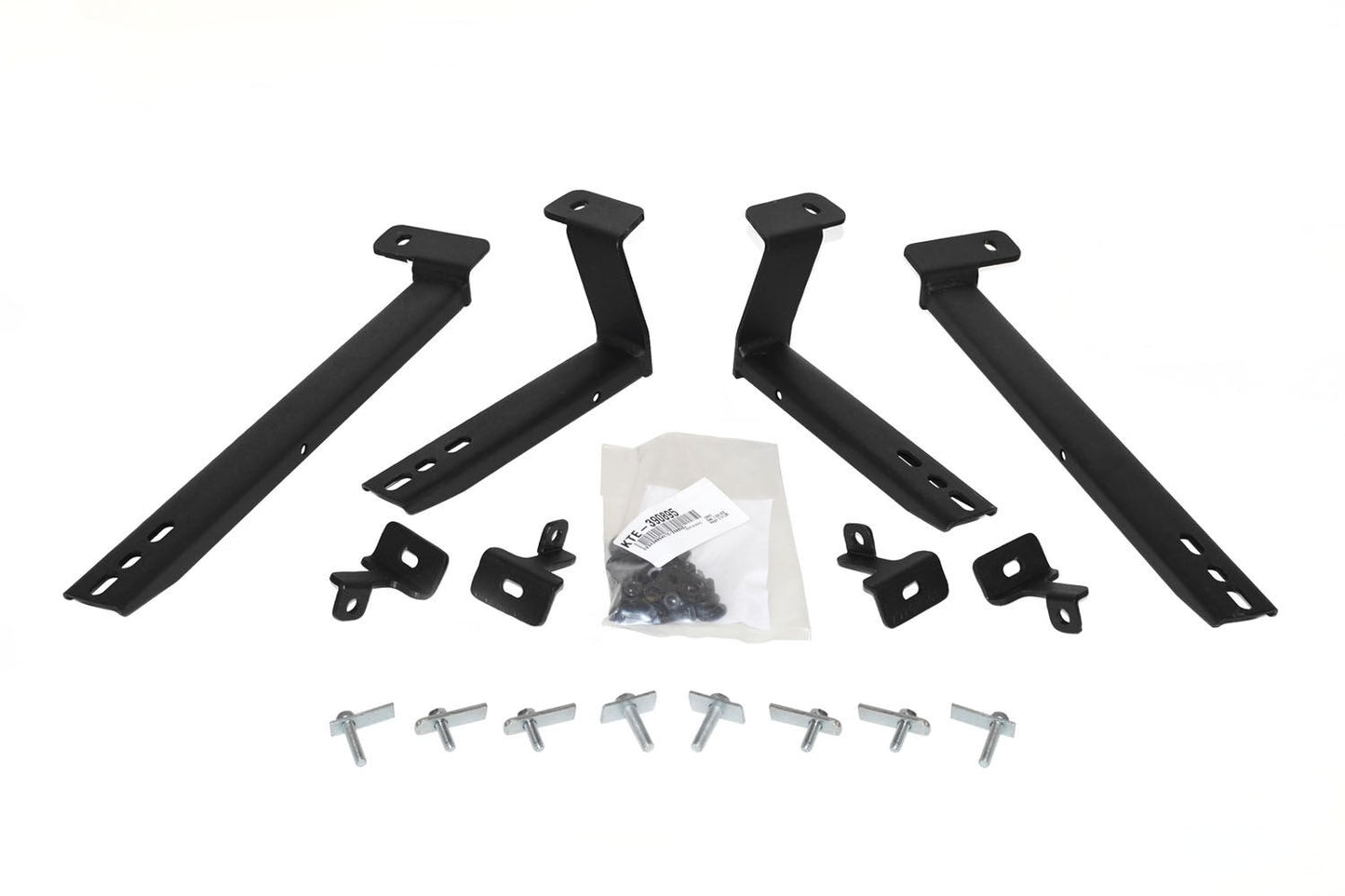 OE Xtreme Side Steps Mounting Brackets Only Textured Black 2011-2013 Kia Sportage Go Rhino