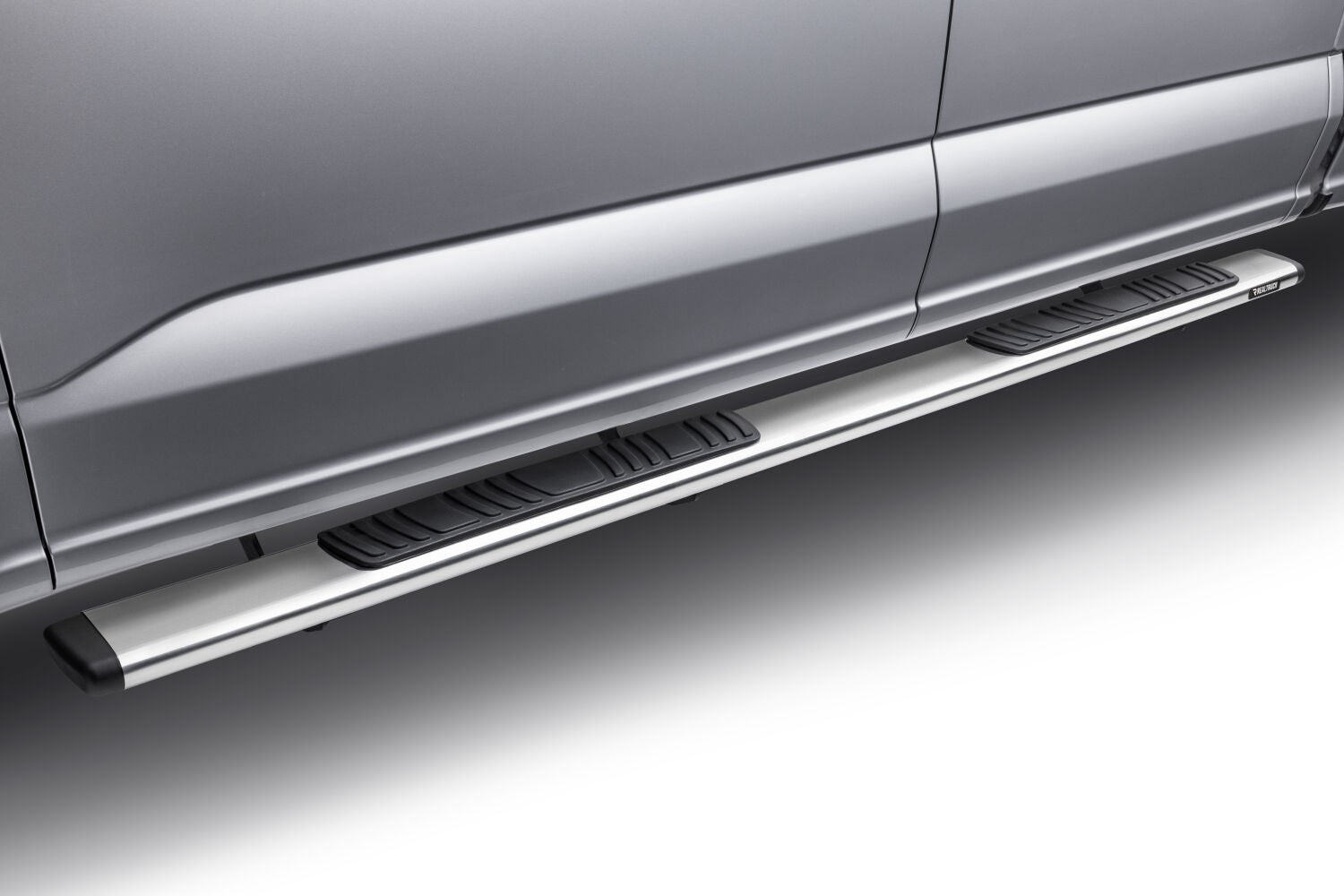 5 Inch OE Xtreme Low Profile SideSteps With Mounting Bracket Kit Polished Stainless Steel 2015-2026 Ford F-150/ F-250/F-350 Go Rhino-5