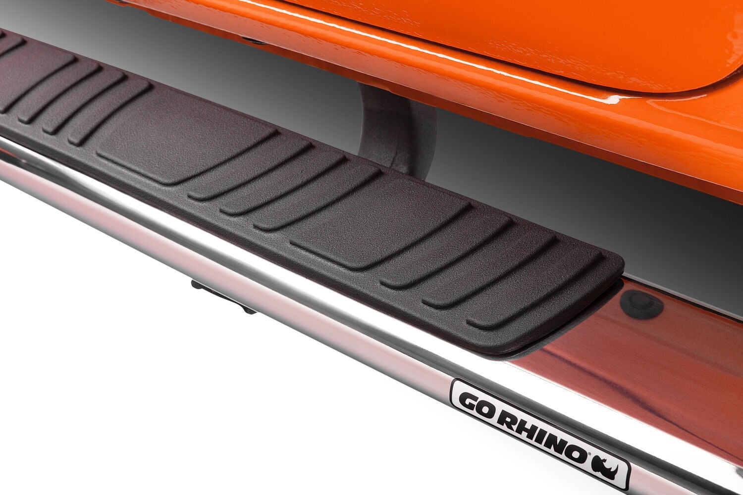 5 Inch OE Xtreme Low Profile Side Steps with Mounting Brackets Kit Polished Stainless Steel 2024-2026 Toyota Tacoma Go Rhino-1