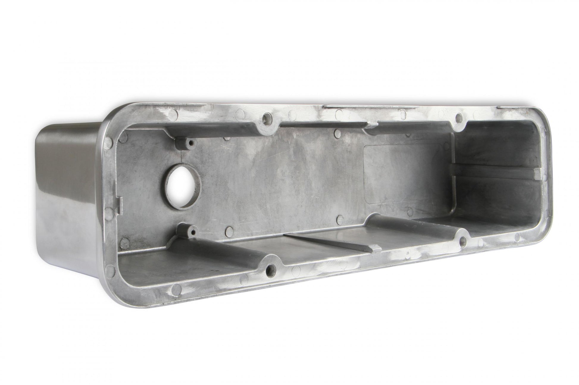 Aluminum Tall-Style Valve Covers Polished Fits 1960-1986 Chevrolet 262-400 Gen I Small Block Mr Gasket-1