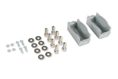 Cast Aluminum Finned Valve Covers Polished Fits 1958-1986 Chevrolet 283-400 Mr Gasket-3