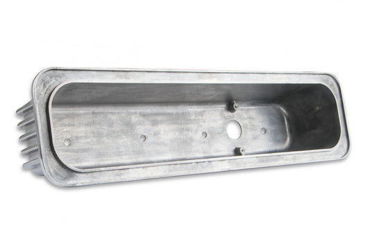 Cast Aluminum Ball Milled Center Bolt Valve Covers Polished Fits 1987-1997 Chevrolet 305/350 Small Block Mr Gasket-1