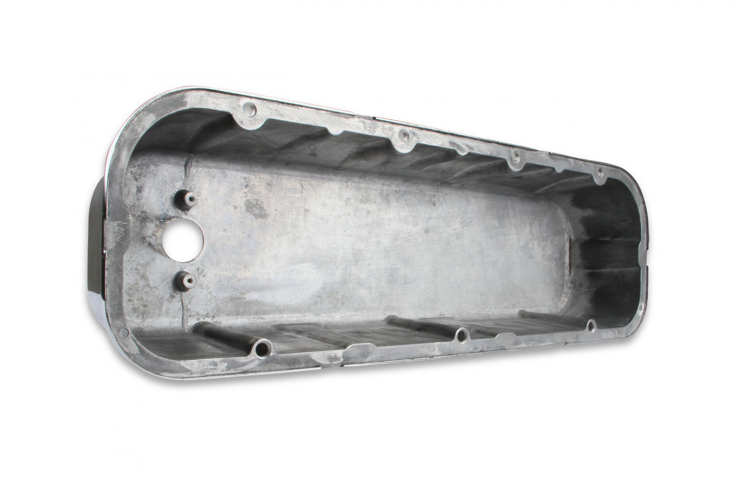 Cast Aluminum Tall Valve Covers Polished Fits 1965-2000 Chevrolet 396-454 Big Block Mr Gasket-1