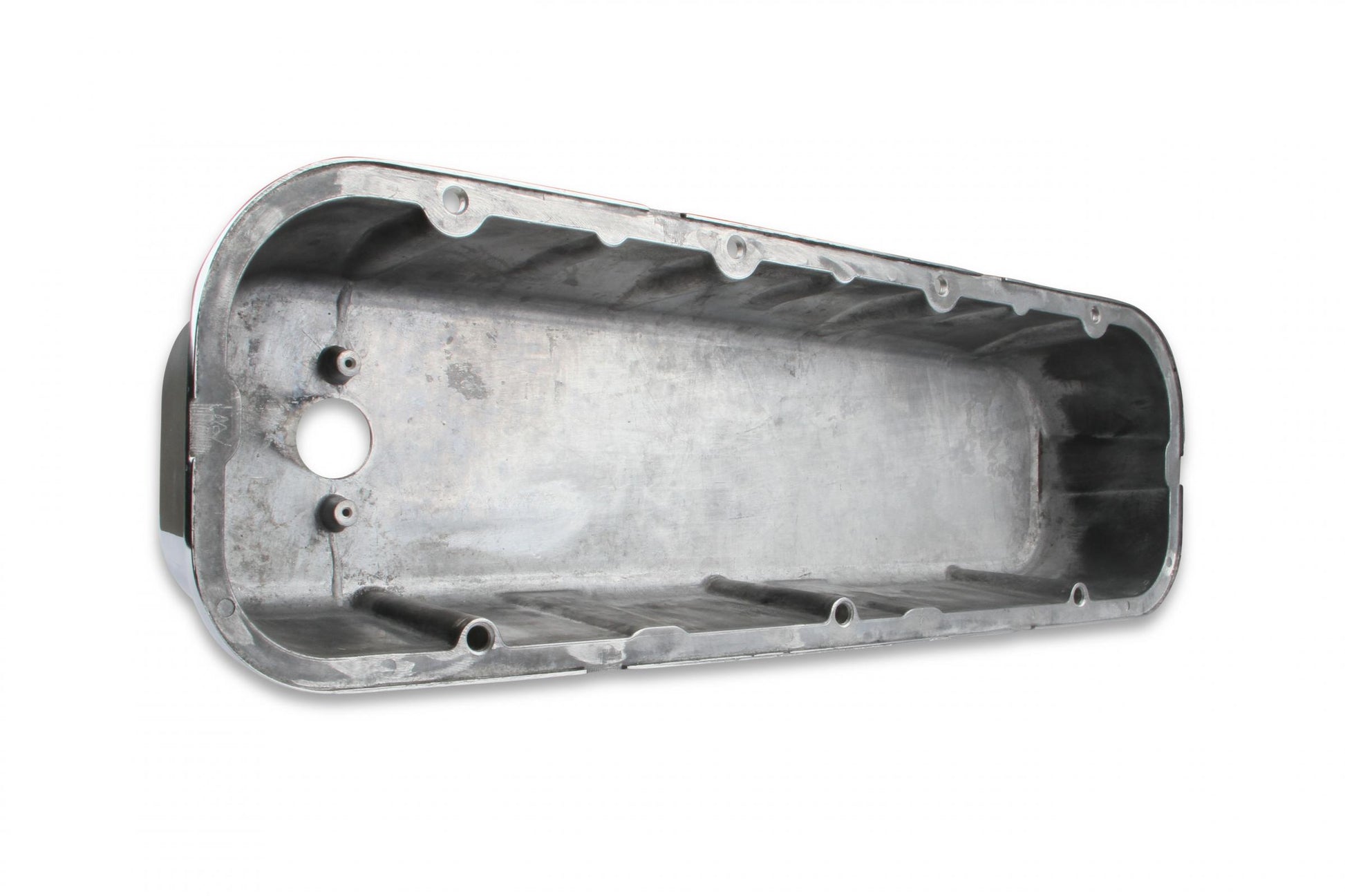 Cast Aluminum Tall Valve Covers Polished Fits 1965-2000 Chevrolet 396-454 Big Block Mr Gasket-1