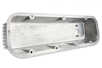 Cast Aluminum Tall Valve Covers Polished Finned Fits 1965-2000 Chevrolet 396-454 Big Block Mr Gasket-1