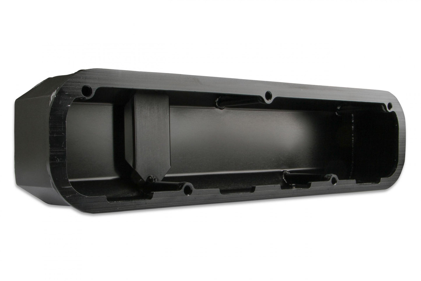 Fabricated Aluminum Valve Covers Black Finish Fits 1964-1991 Chrysler 273-360 Small Block except Magnum Mr Gasket-1