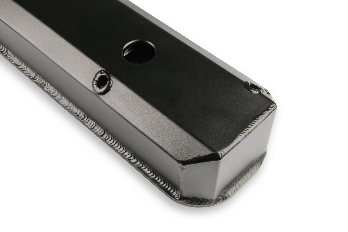 Fabricated Aluminum Valve Covers Black Finish Fits 1964-1991 Chrysler 273-360 Small Block except Magnum Mr Gasket-2