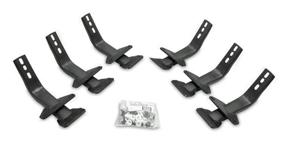 6 Inch OE Xtreme II SideSteps With Mounting Bracket Kit Textured Black 2015-2026 Ford F-150/ F-250/F-350 Go Rhino-2