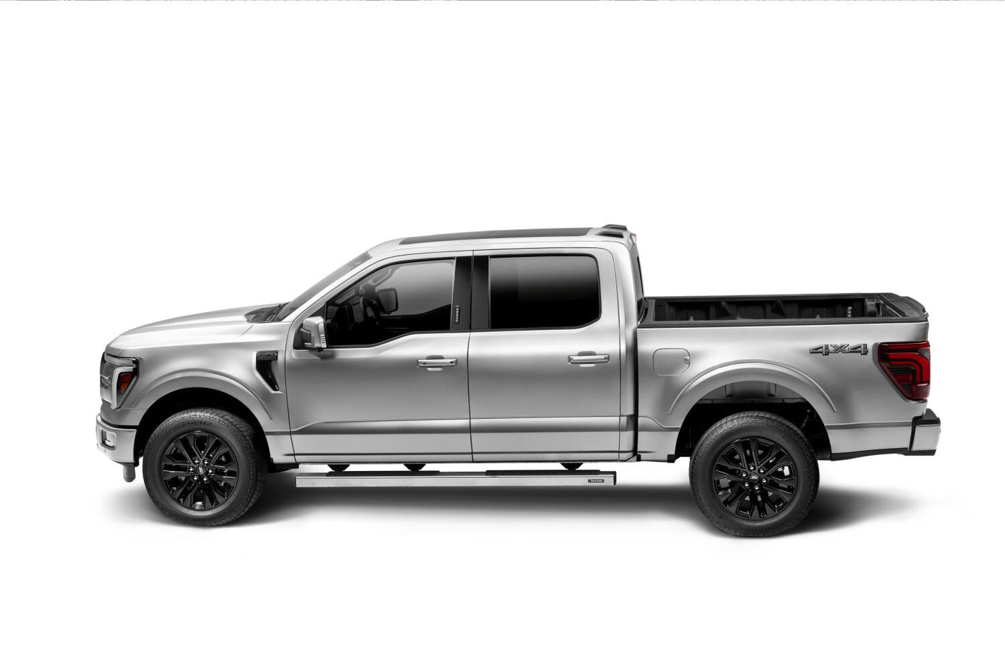 6 Inch OE Xtreme II SideSteps With Mounting Bracket Kit Polished Stainless Steel 2015-2026 Ford F-150/ F-250/F-350 Crew Cab Go Rhino-4