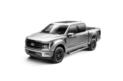 6 Inch OE Xtreme II SideSteps With Mounting Bracket Kit Polished Stainless Steel 2015-2026 Ford F-150/ F-250/F-350 Crew Cab Go Rhino-6