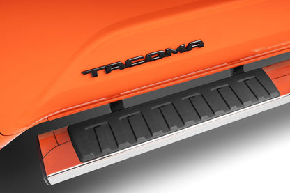 6 Inch OE Xtreme II Side Steps with Mounting Brackets Kit Polished Stainless Steel 2024-2026 Toyota Tacoma Go Rhino-2