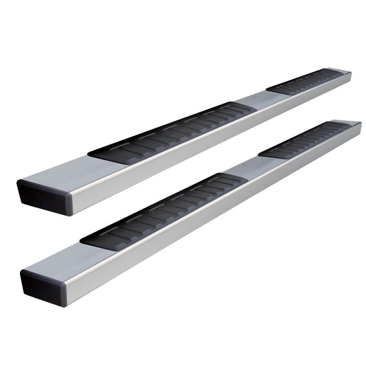 6 Inch OE Xtreme II SideSteps With Mounting Bracket Kit Polished Stainless Steel 2022-2026 Toyota Tundra Go Rhino
