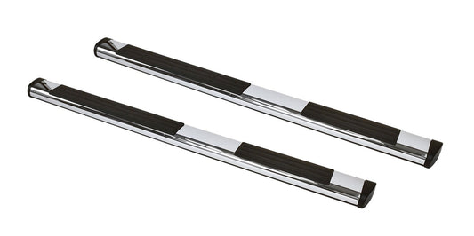 6 Inch OE Xtreme Composite SideSteps Kit 80in Long Chrome + 3 Brackets Per Side Chrome 2007-2013 Silverado/Sierra 1500 Go Rhino
