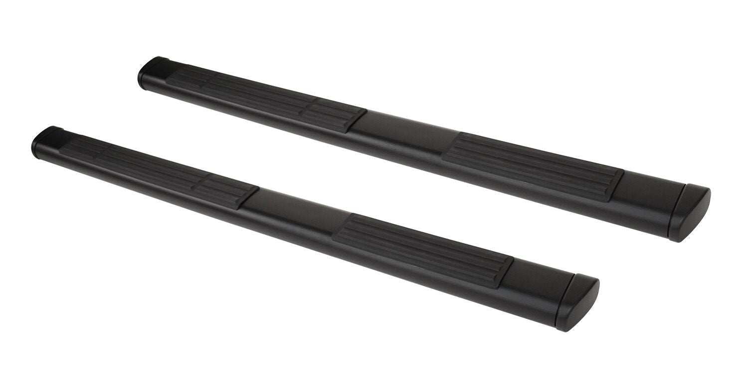 6 Inch OE Xtreme Composite SideSteps Kit 80 Inch Long Black + Brackets Black 2009-2014 Dodge Ram 1500 Go Rhino