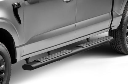 6 Inch OE Xtreme SideSteps With Mounting Bracket Kit Textured Black 2015-2026 Ford F-150/ F-250/F-350 Crew Cab Go Rhino-2
