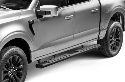 6 Inch OE Xtreme SideSteps With Mounting Bracket Kit Textured Black 2015-2026 Ford F-150/ F-250/F-350 Crew Cab Go Rhino-10