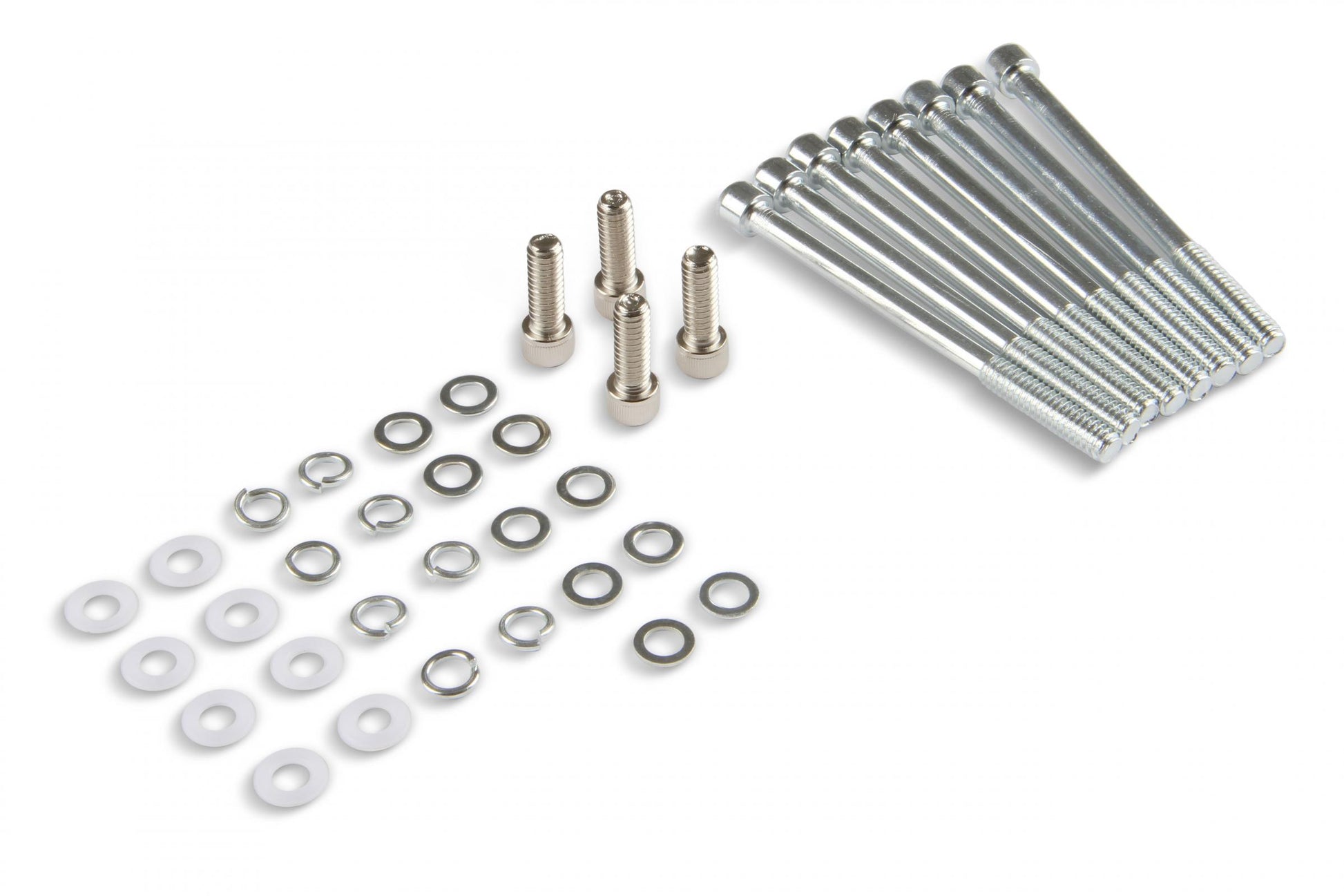 Fabricated Aluminum Valve Covers Silver Finish Fits 1965-1978 Chrysler 383-440 Big Block Long Bolt (Angled) Mr Gasket-3