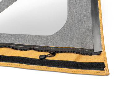 Complete Soft Top Clear Window with Frame & Hardware for 1997-2006 Jeep Wrangler TJ Rampage-9