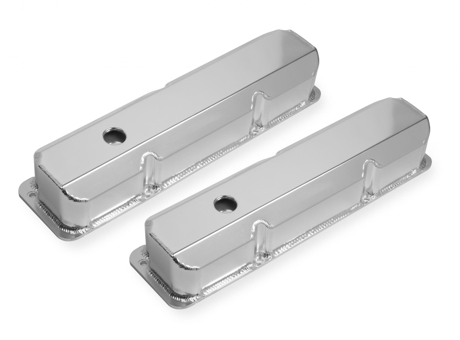 Fabricated Aluminum Valve Covers Silver Finish Fits 1958-1976 Ford 332-428 FE Engines Mr Gasket
