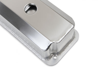 Fabricated Aluminum Valve Covers Silver Finish Fits 1958-1976 Ford 332-428 FE Engines Mr Gasket-4