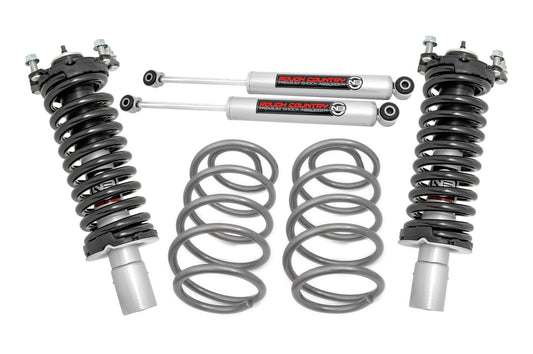 Rough Country 2.5 Inch Lift Kit N3 Front Struts 08-12 Jeep Liberty KK 4WD Rough Country