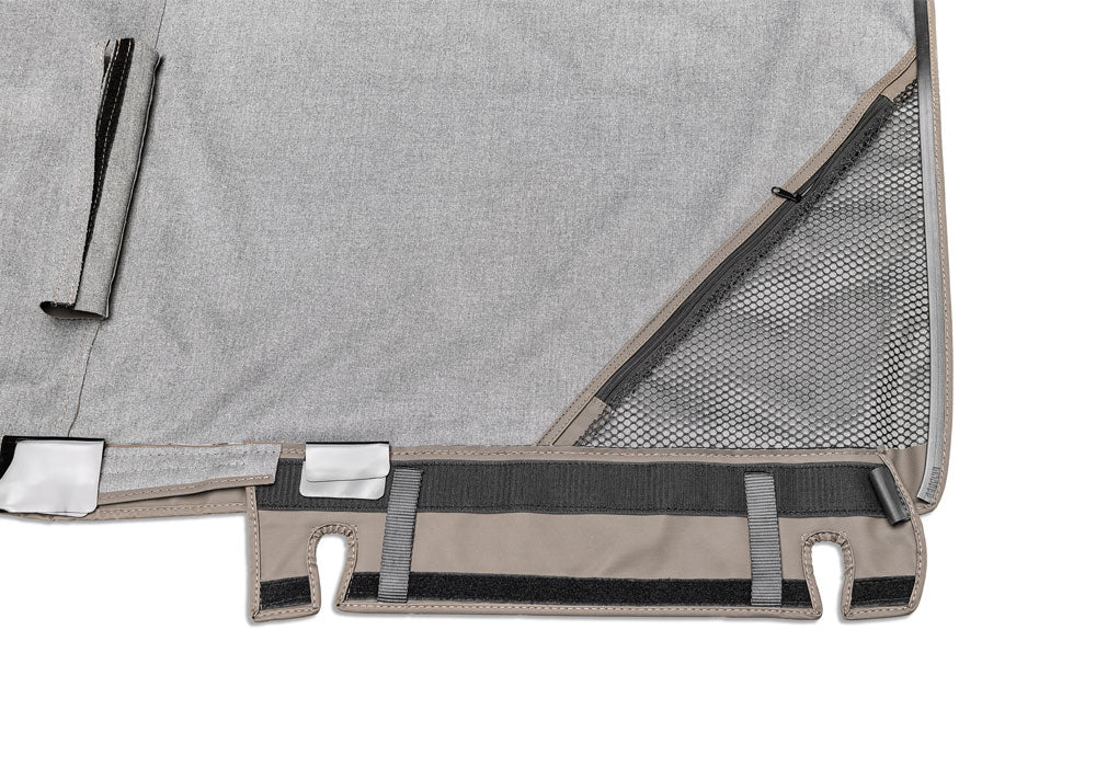 Complete Soft Top Clear Window with Frame & Hardware for 1997-2006 Jeep Wrangler TJ Rampage-3