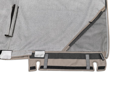 Complete Soft Top Clear Window with Frame & Hardware for 1997-2006 Jeep Wrangler TJ Rampage-3