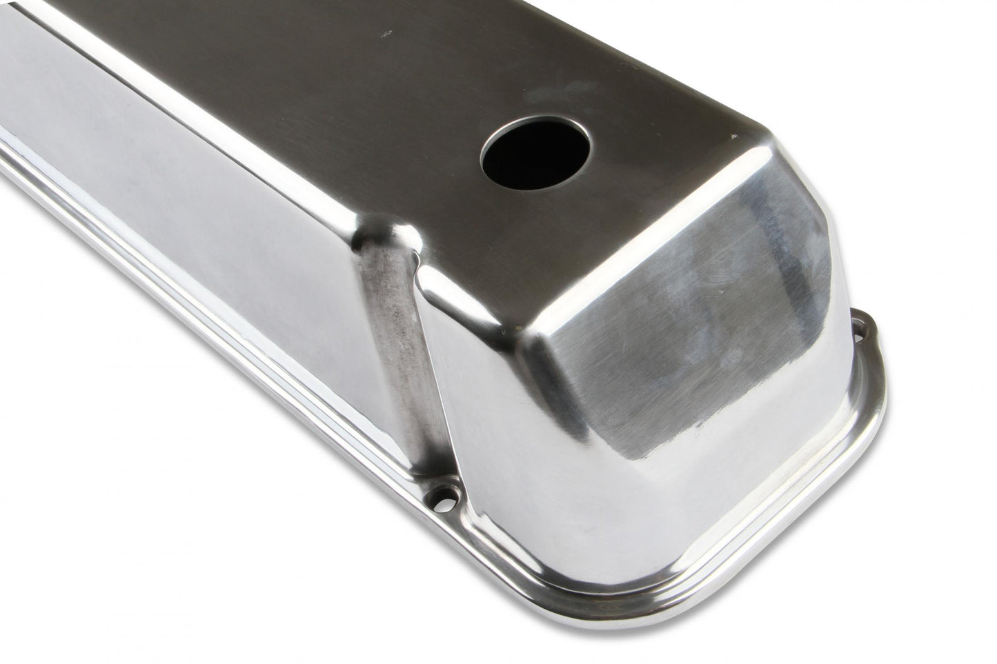 Cast Aluminum Tall Valve Covers Polished Fits 1968-1997 Ford 429/460 Big Block Mr Gasket-2