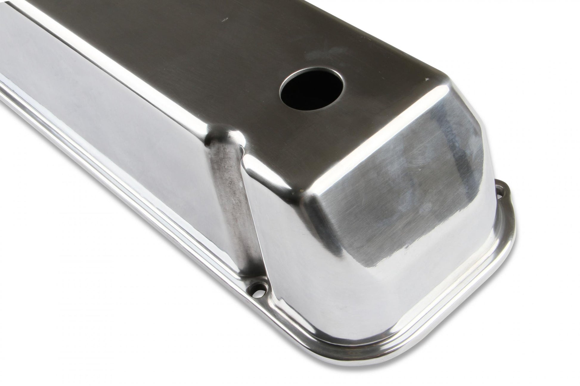 Cast Aluminum Tall Valve Covers Polished Fits 1968-1997 Ford 429/460 Big Block Mr Gasket-2