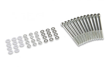 Fabricated Aluminum Valve Covers Silver Finish Fits 1968-1997 429/460 Ford Big Block Mr Gasket-3