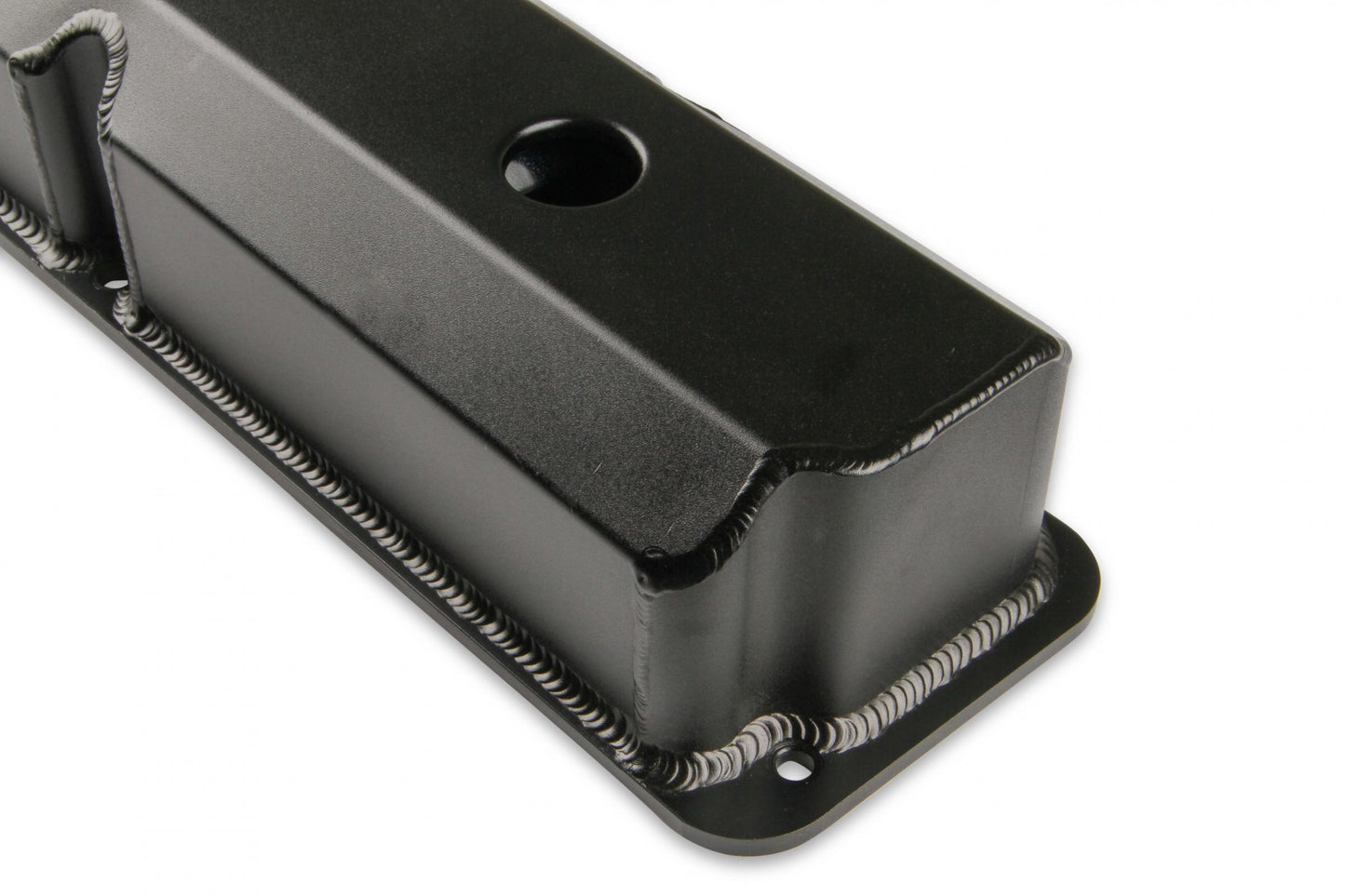 Fabricated Aluminum Valve Covers Black Finish Fits 1958-1976 Ford 332-428 FE Mr Gasket-2