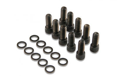 Fabricated Aluminum Valve Covers Black Finish Fits 1958-1976 Ford 332-428 FE Mr Gasket-3