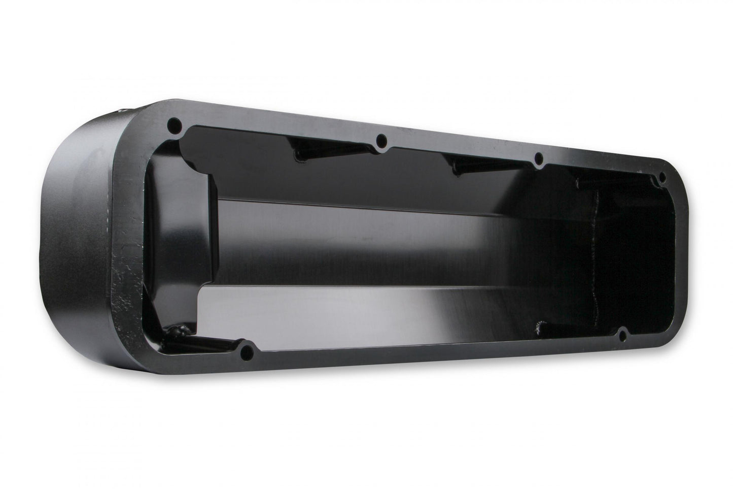 Fabricated Aluminum Valve Covers Black Finish Fits 1968-1997 429/460 Ford Big Block Mr Gasket-1