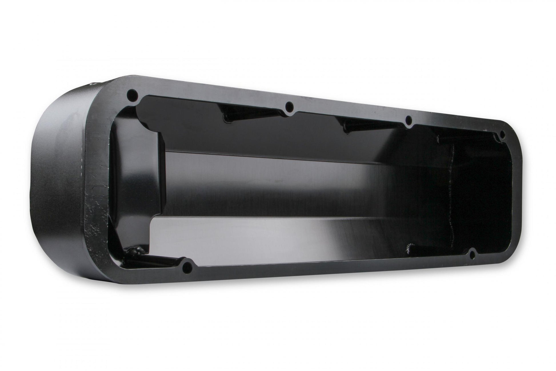 Fabricated Aluminum Valve Covers Black Finish Fits 1968-1997 429/460 Ford Big Block Mr Gasket-1